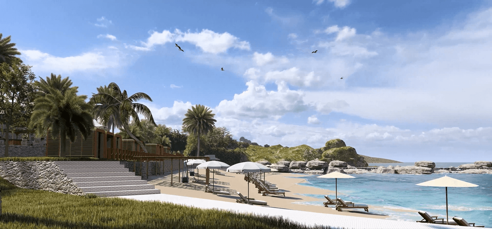 Private Beach Access